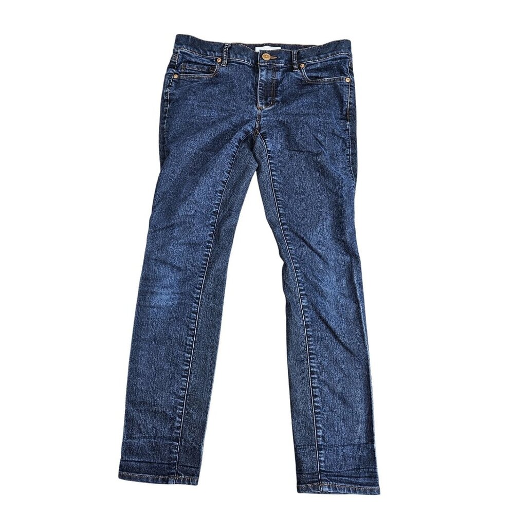 LOFT Modern Skinny Jeans Womens 2 Blue Medium Wash Mid Rise Stretch Denimβ